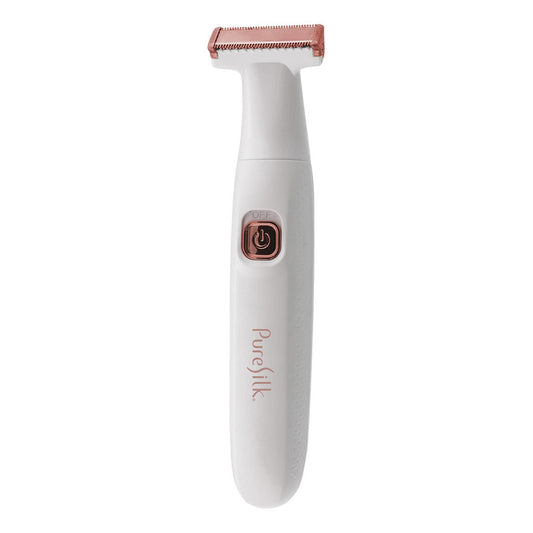 Depiladora Rasuradora Facial Y Corporal Pure Silk Para Cara Cuerpo Zona Intima Axilas Mujeres Cuchilla Doble Cara