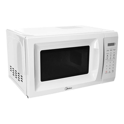 Horno Microondas Midea Mmdp07s2cw Blanco 0.7 Pies 10 Niveles