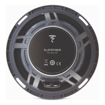 Set De Medios Focal Slatefiber Ps 165sf 6.5inc 2vias 80wrms