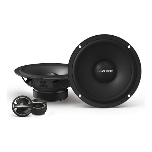 Kit De Bocinas Alpine 6.5 El-e65c Altavoces Coaxiales 2 Vías