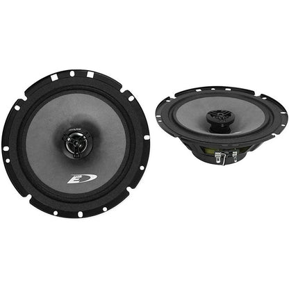 Nuevas Bocinas Alpine 6.5 Altavoces Coaxiales 2 Vías Color Negro