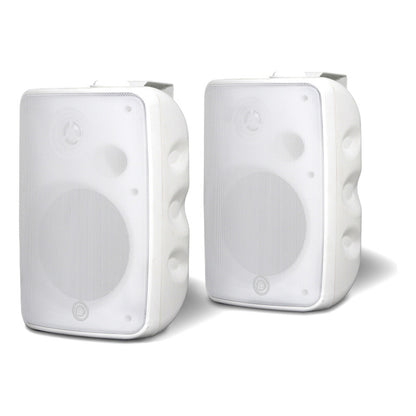 Bocinas De Exterior Pasivas Pure Acoustics 150w 6.5 Pulgadas Certificación Ip65 Contra Agua Y Lluvia, Perfecta Para Patios Albercas O Terrazas, Modelo Px465