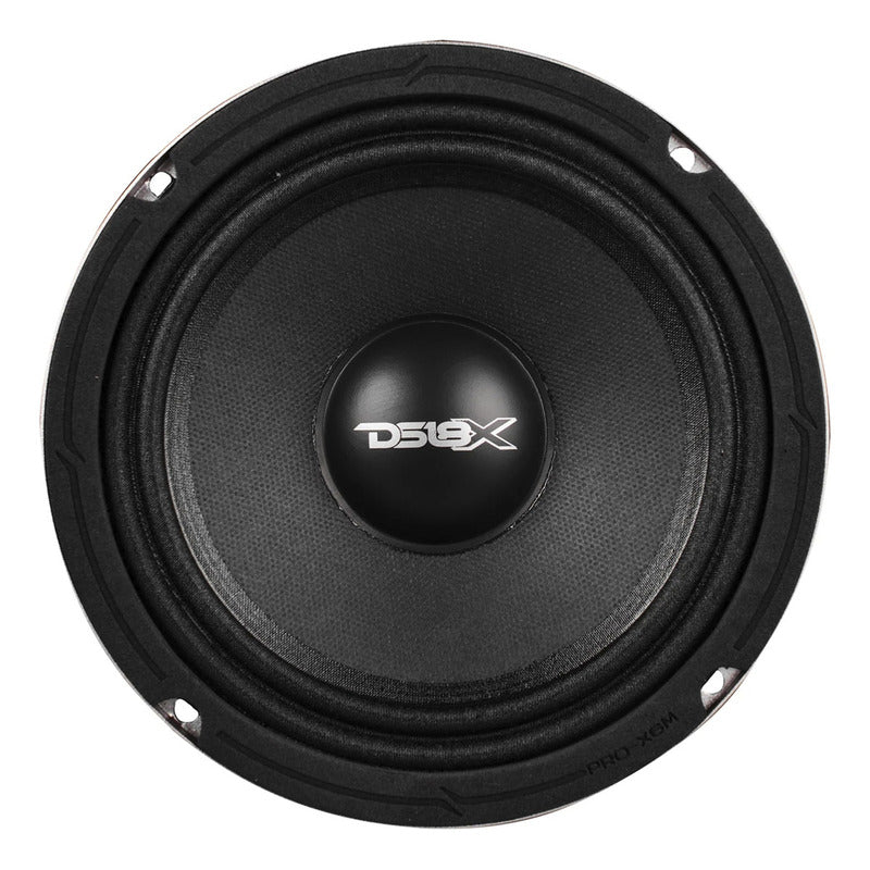 Altavoz Ds18 Medios 6 6.5 Pulgadas Woofer Pro X6m 450w Audio Auto Color Negro