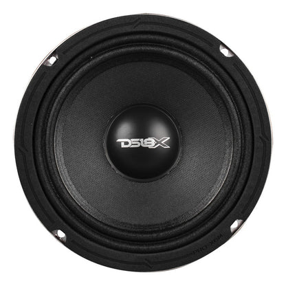Altavoz Ds18 Medios 6 6.5 Pulgadas Woofer Pro X6m 450w Audio Auto Color Negro