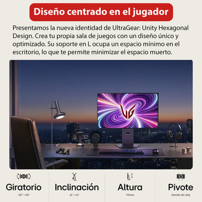 Monitor Gaming Ultragear LG Oled De Modo Dual De 32  Pantalla 4k Uhd, 0,03 Ms (gtg), Displayhdr True Black 400