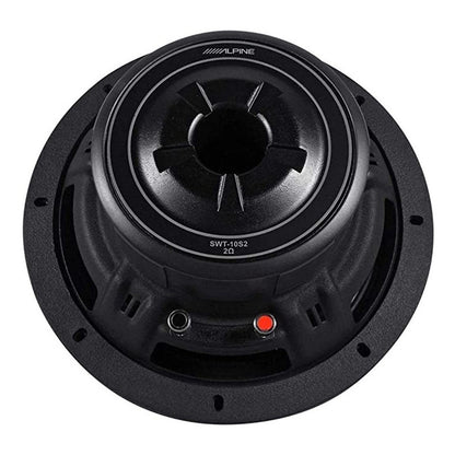 Subwoofer Alpine Modelo W10s4 10 Pulgadas Potencia Máxima 750w Potencia Rms 250w 4 Ohmios Color Negro