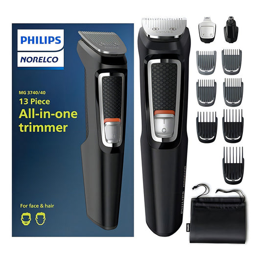 Rasuradora Philips Multigroomer Norelco Mg3740/40 Negra 127v