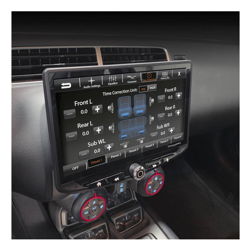 Autoestéreo Stinger Un1810 10  Carplay Android Gps Bt Usb