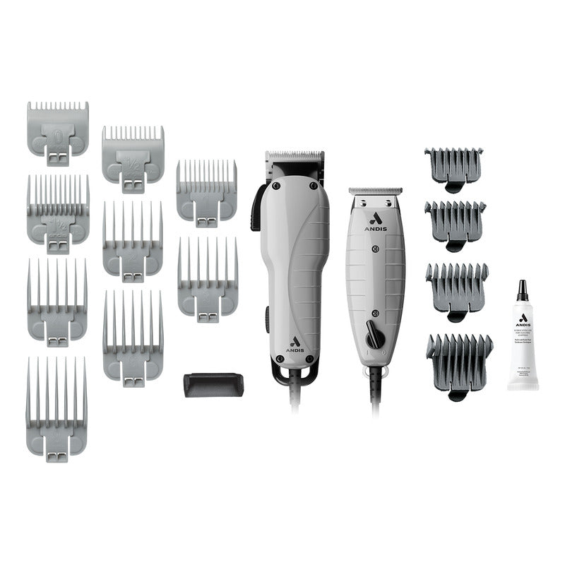 Kit De Maquinas Andis Para Barbería Profesional 66615