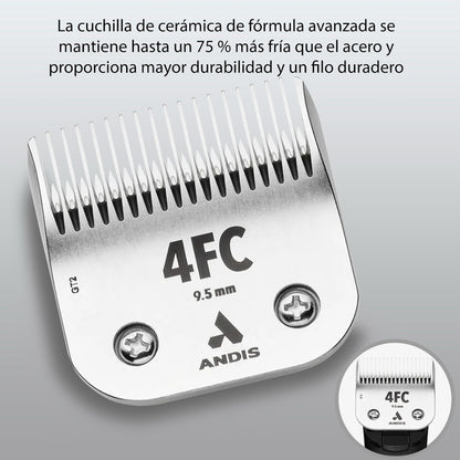 Cuchilla Repuesto Andis Acero Inoxidable #4fc Ceramic Edge