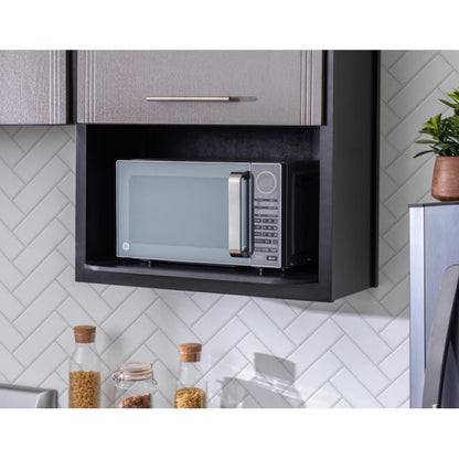 Horno De Microondas Ge Appliances Globales Mge07sej 20l 0.7 Ft³ Acero Inoxidable Electrico 120v De Mesa Estante Plato
