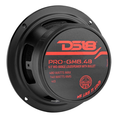 Ds18 Pro-gm6.4b Bocinas Medio Rango 6.5 Con Bala 480w